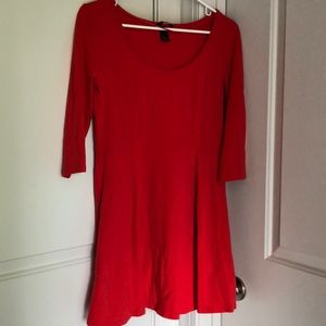 H&M Basic Red Tunic - Sz. M